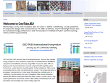 Tablet Screenshot of geotabs.eu